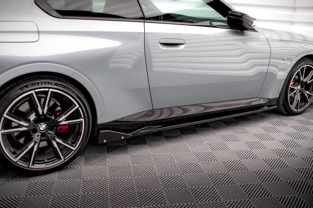 Difusores de taloneras V.2 + flaps para BMW 2 Coupe M-Pack / M240i G42