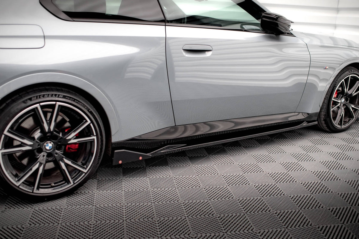 Difusores de taloneras V.2 + flaps para BMW 2 Coupe M-Pack / M240i G42