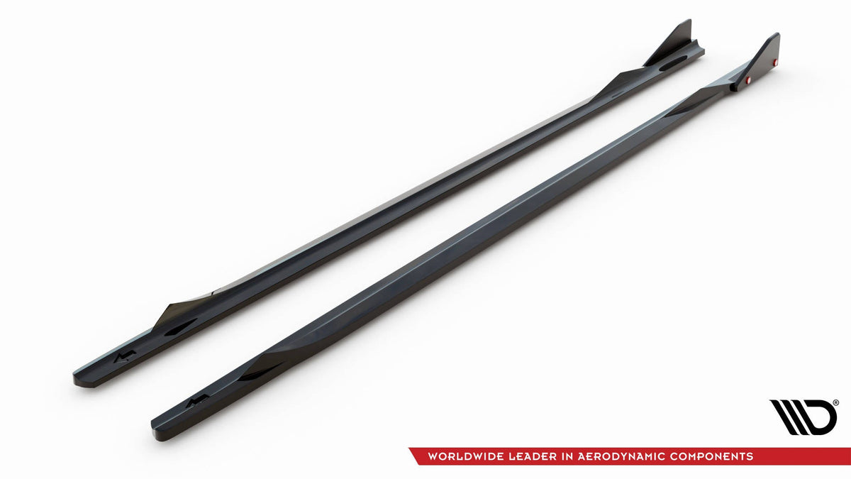 Difusores de taloneras V.2 + flaps para BMW 2 Coupe M-Pack / M240i G42