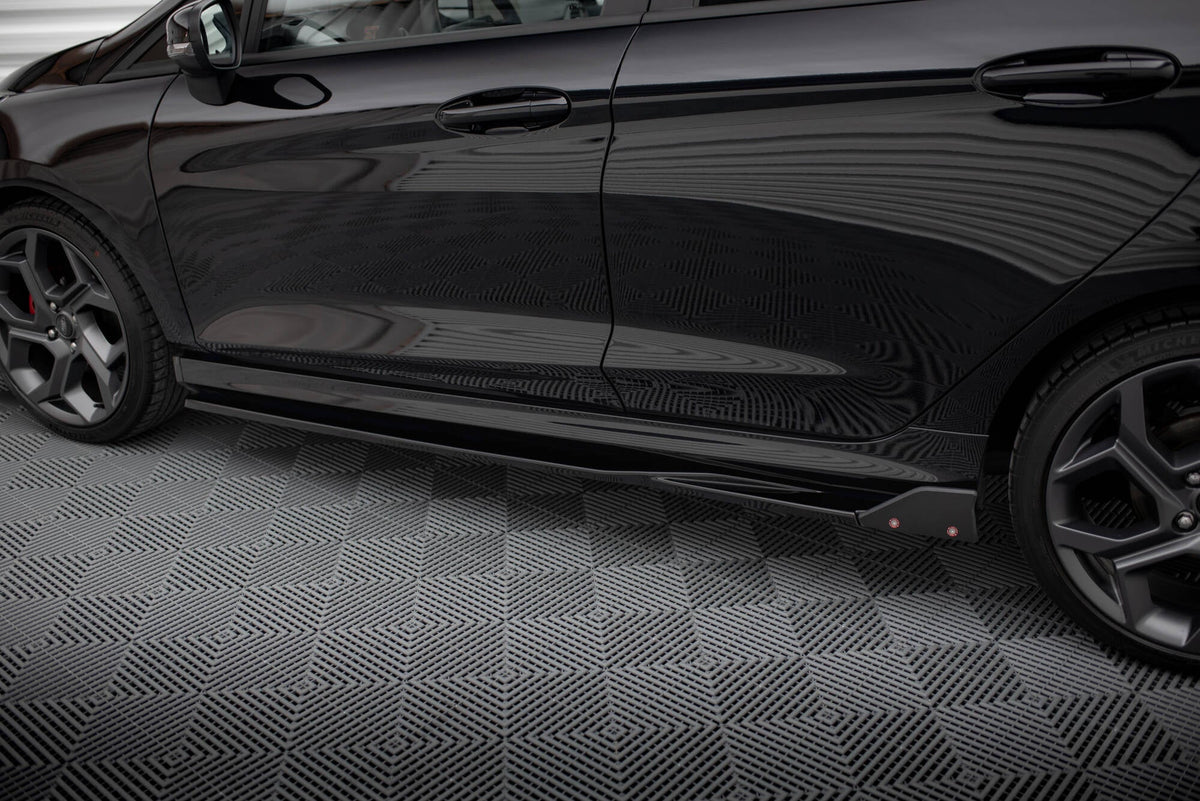 Difusores de taloneras V.2 + flaps para Ford Fiesta ST / ST-Line