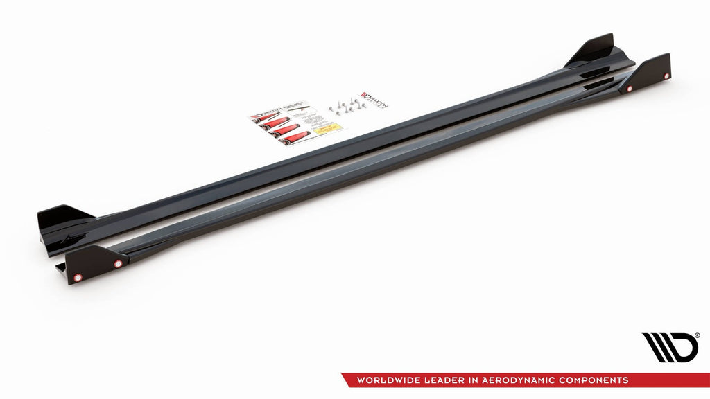 Difusores de taloneras V.2 + flaps para Mercedes-AMG A45 S