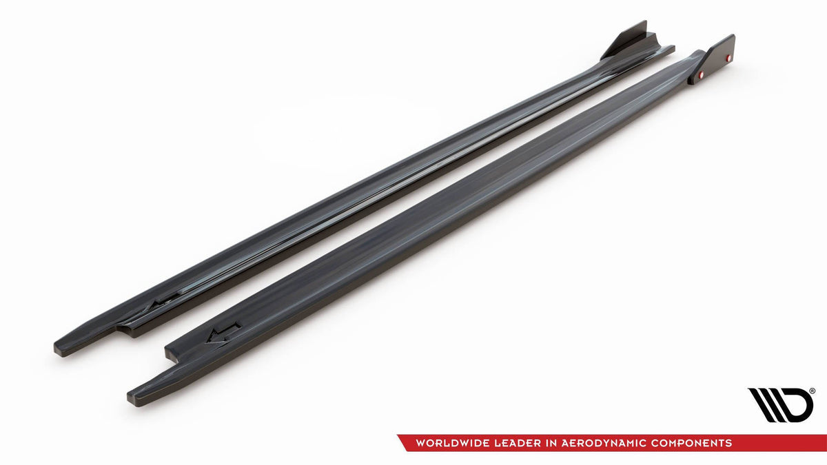 Difusores de taloneras V.2 + flaps para Skoda Octavia RS Liftback / Combi Mk4 Facelift