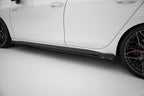 Difusores de taloneras V.2 + flaps para Volkswagen Golf GTI / GTE / GTI Clubsport / GTD / R-Line Mk8