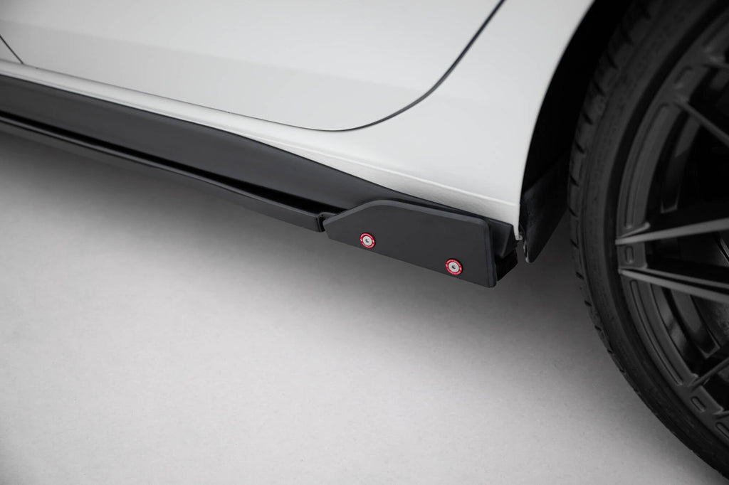 Difusores de taloneras V.2 + flaps para Volkswagen Golf GTI / GTE / GTI Clubsport / GTD / R-Line Mk8