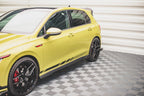 Difusores de taloneras V.2 + flaps para Volkswagen Golf GTI / GTE / GTI Clubsport / GTD / R-Line Mk8