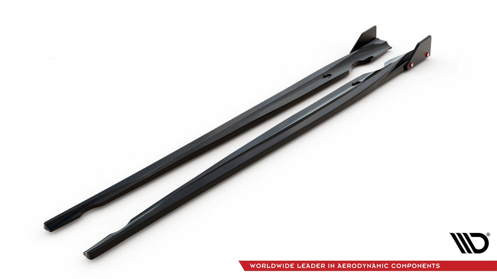 Difusores de taloneras V.2 + flaps para Volkswagen Scirocco R Mk3