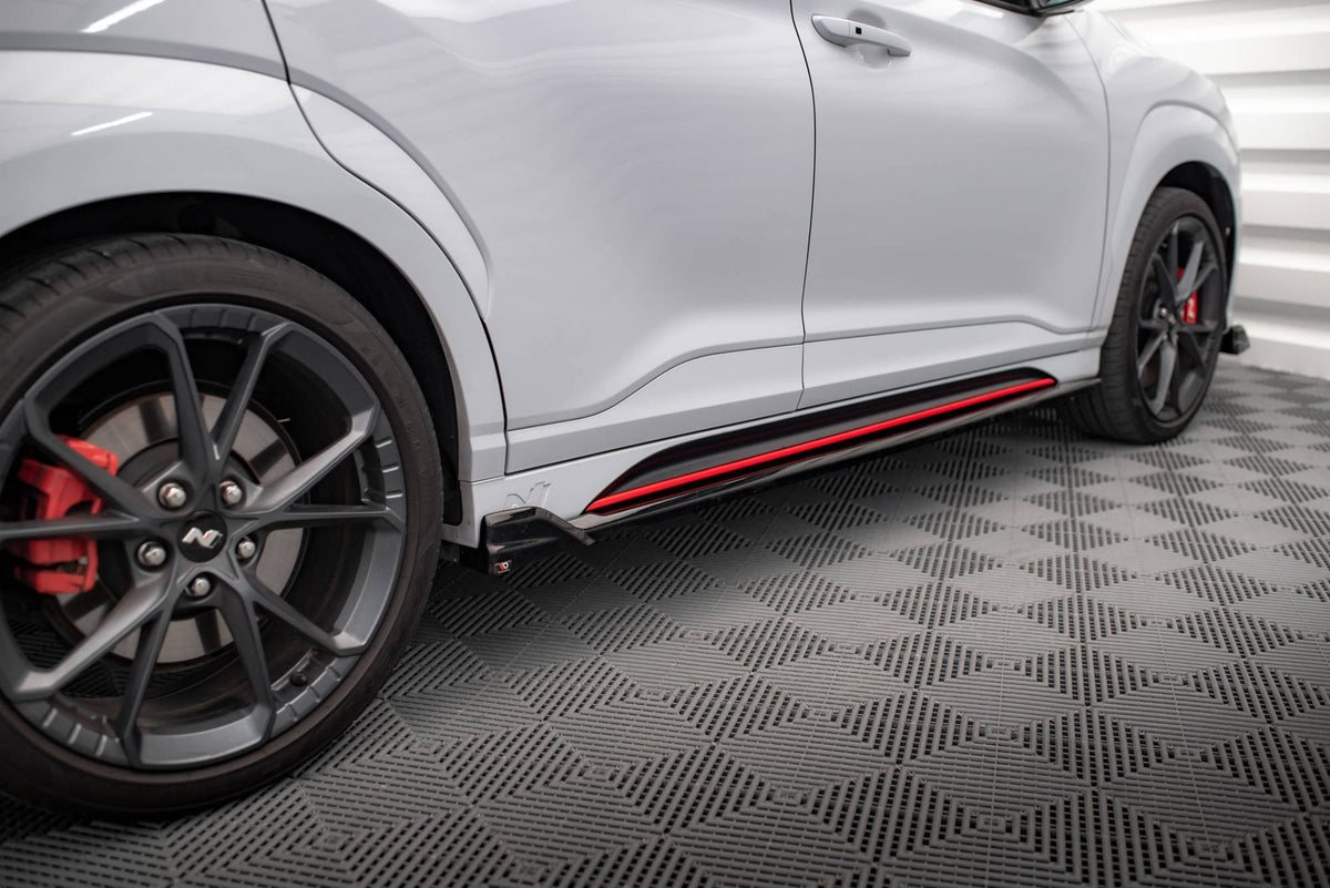 Difusores de taloneras V.2 para Hyundai Kona N Mk1