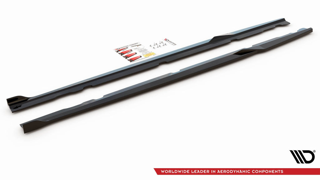 Difusores de taloneras V.2 para Mercedes-AMG C 63AMG Coupe C205 Facelift