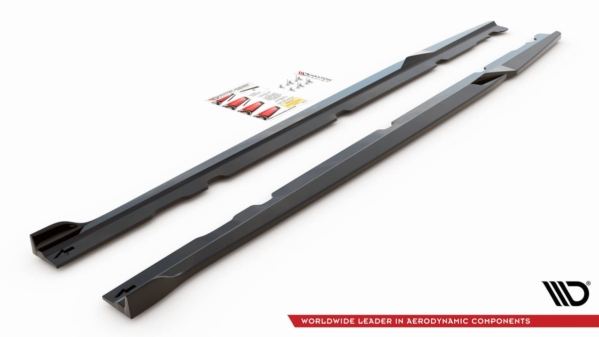 Difusores de taloneras V.2 para Mercedes-AMG C 63AMG Coupe C205 Facelift