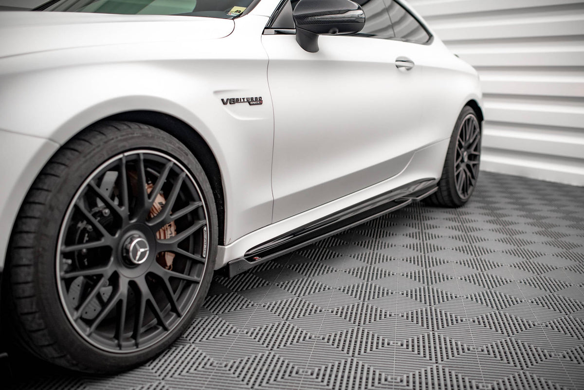 Difusores de taloneras V.2 para Mercedes-AMG C 63AMG Coupe C205 Facelift