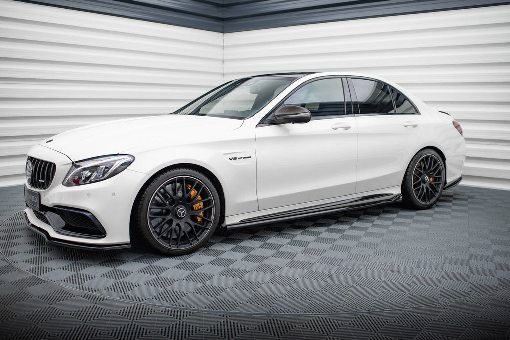 Difusores de taloneras V.2 para Mercedes-AMG C63 Sedan / Estate W205 / S205