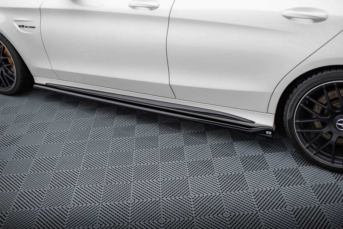 Difusores de taloneras V.2 para Mercedes-AMG C63 Sedan / Estate W205 / S205