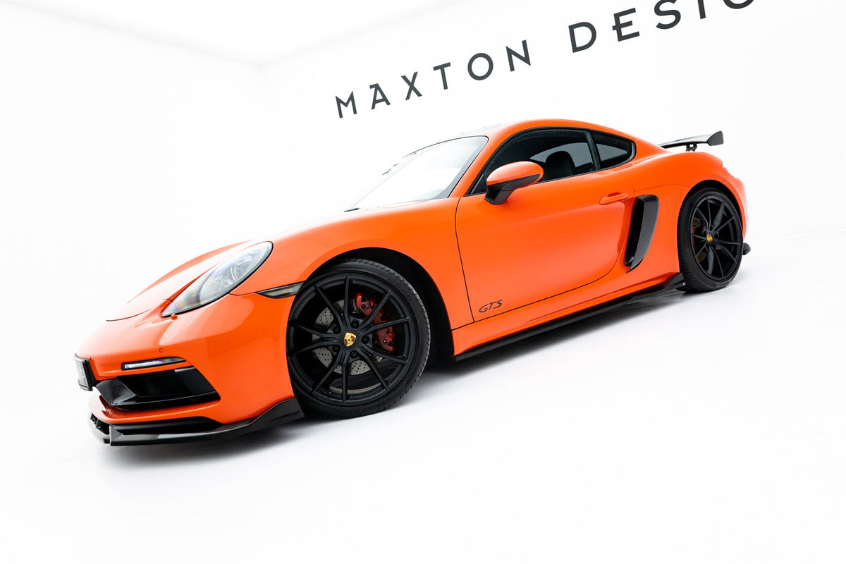Difusores de taloneras V.2 para Porsche 718 Cayman GTS 982c / 718 Boxster GTS 982