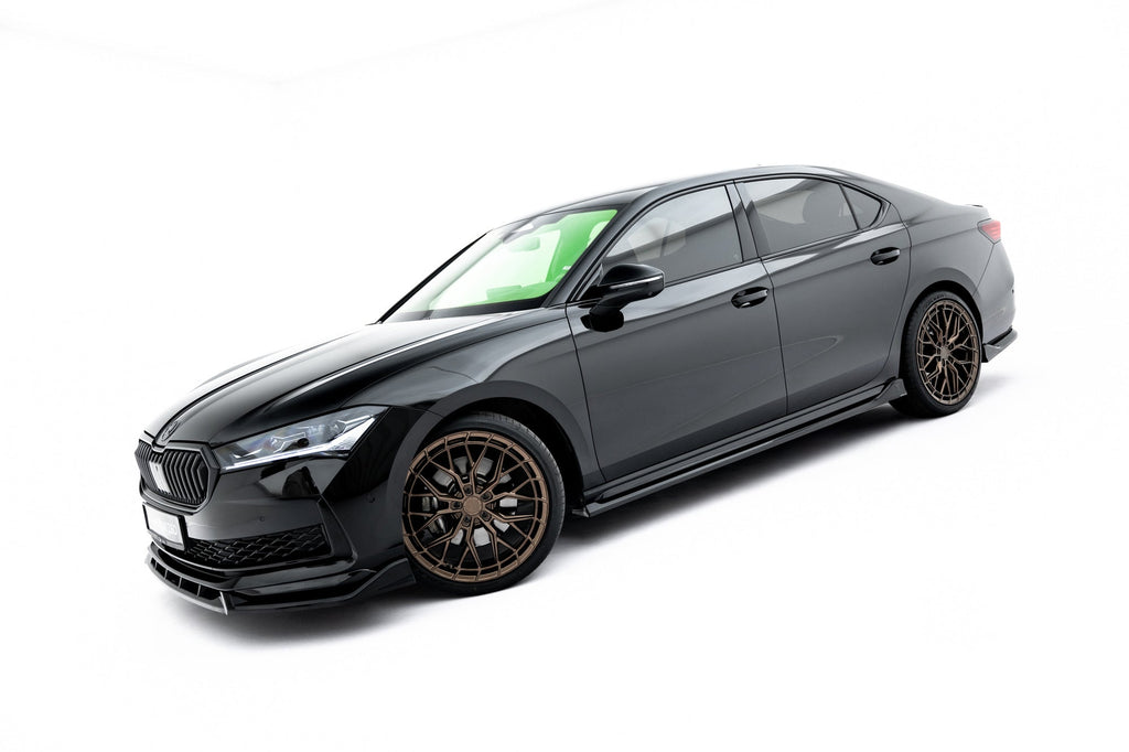 Difusores de taloneras V.2 para Skoda Superb Sportline Mk4