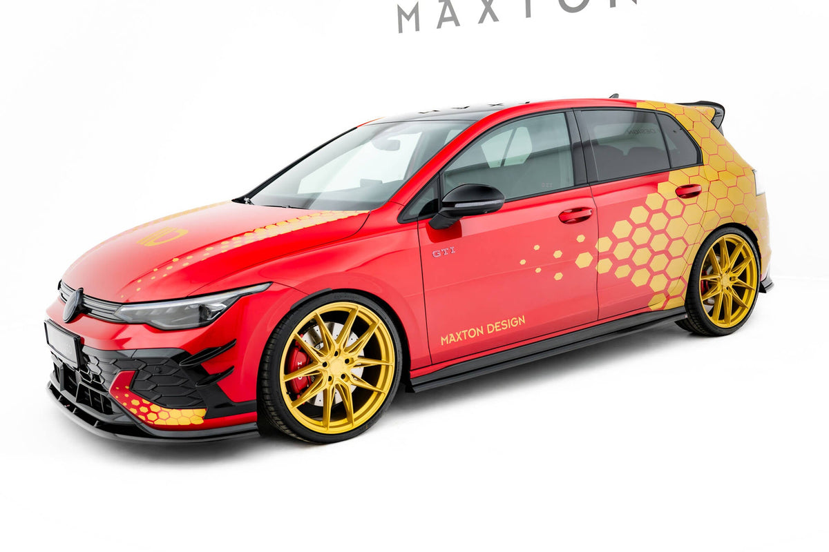 Difusores de taloneras V.2 para Volkswagen Golf GTI Clubsport Mk8 Facelift