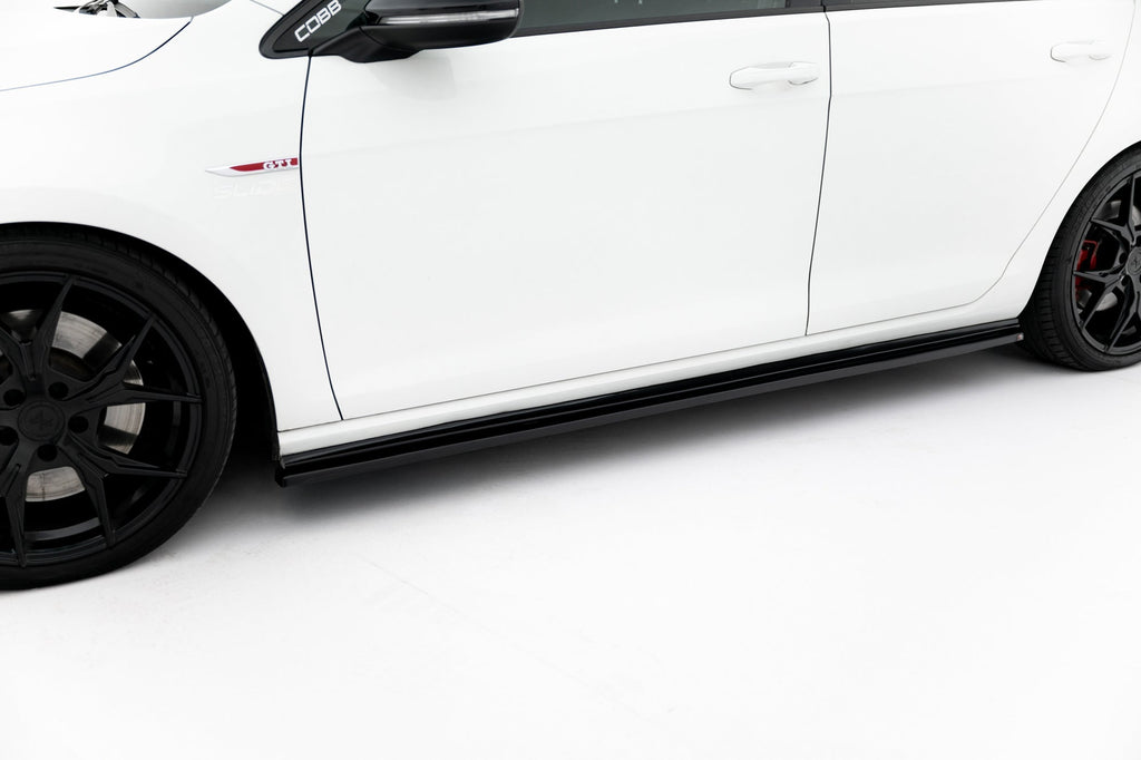 Difusores de taloneras V.2 para Volkswagen Golf GTI / GTD Mk7 / Mk7 Facelift (narrow)