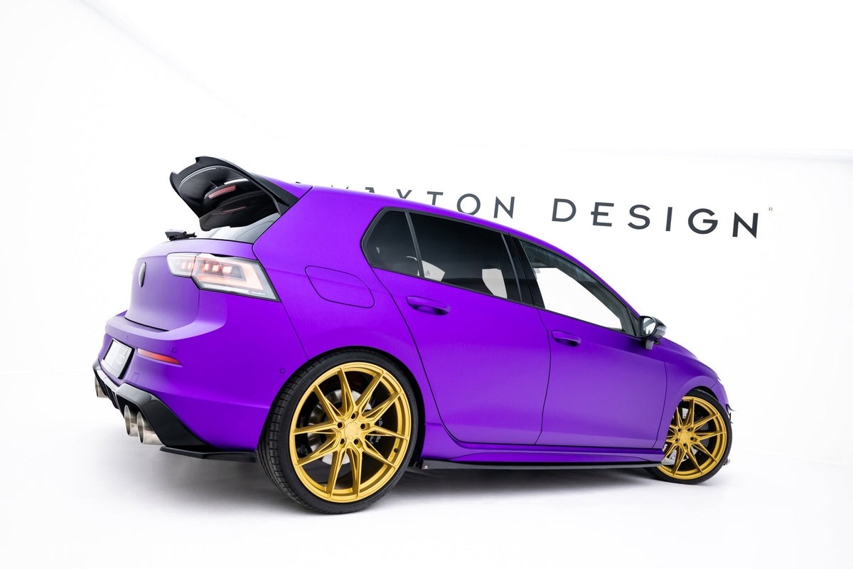 Difusores de taloneras V.2 para Volkswagen Golf R Hatchback Mk8 Facelift