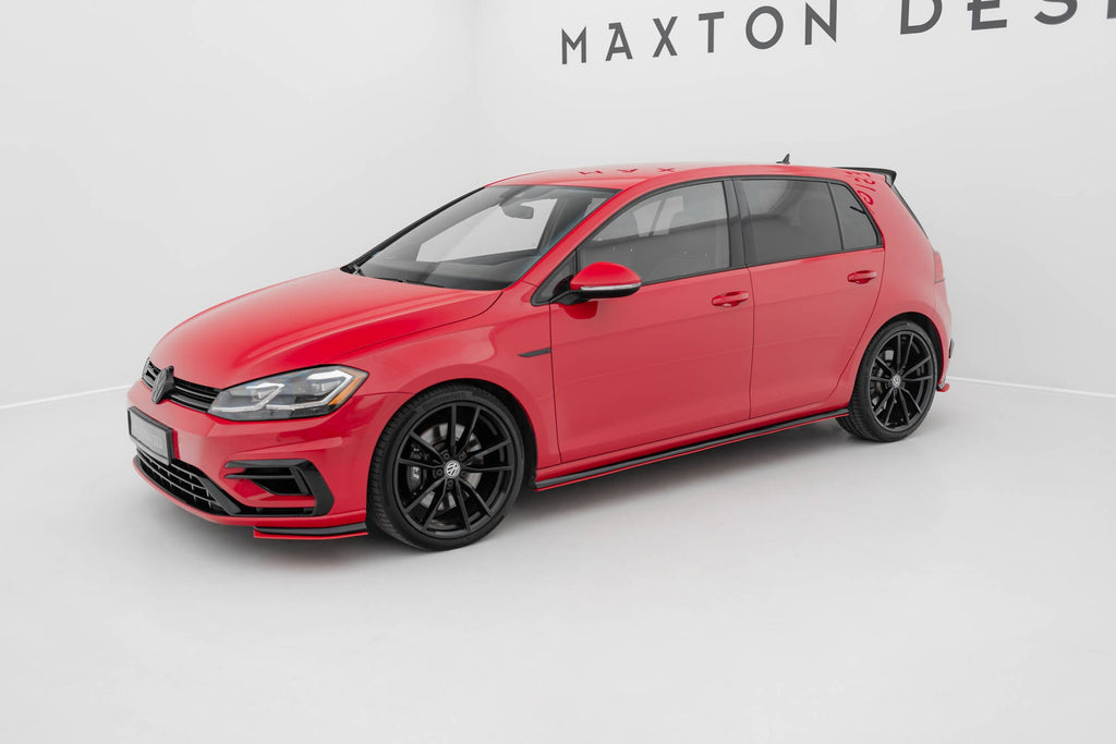 Difusores de taloneras V.2 para Volkswagen Golf R / R-Line Mk7 Facelift