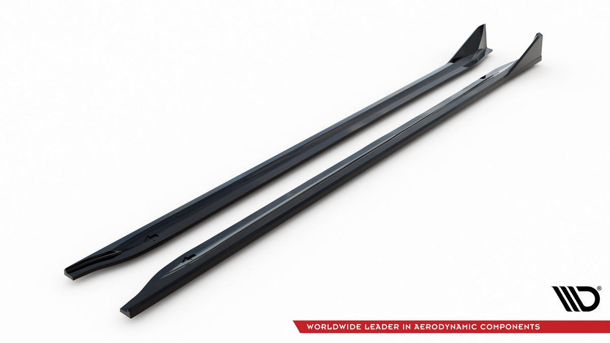 Difusores de taloneras V.3 (estilo CSL) para BMW M3 Sedan / Touring G80 / G81