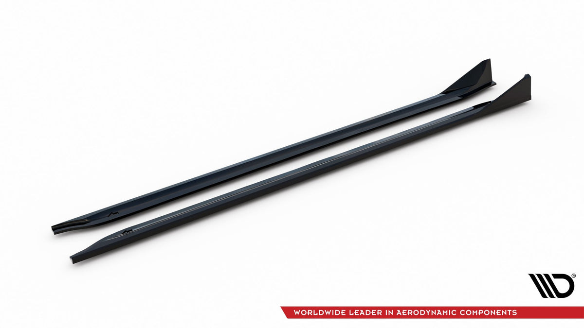 Difusores de taloneras V.3 (estilo CSL) para BMW M3 Sedan / Touring G80 / G81