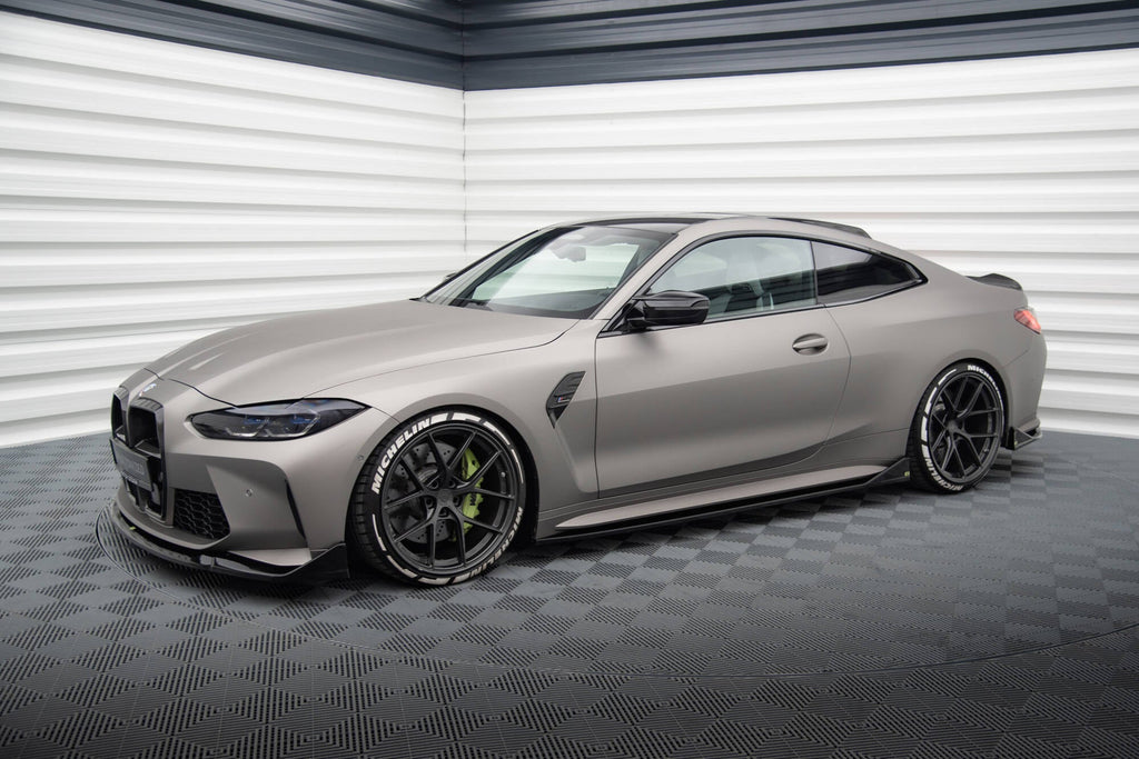 Difusores de taloneras V.3 (estilo CSL) para BMW M4 G82 / G82 Facelift