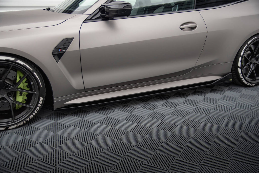 Difusores de taloneras V.3 (estilo CSL) para BMW M4 G82 / G82 Facelift