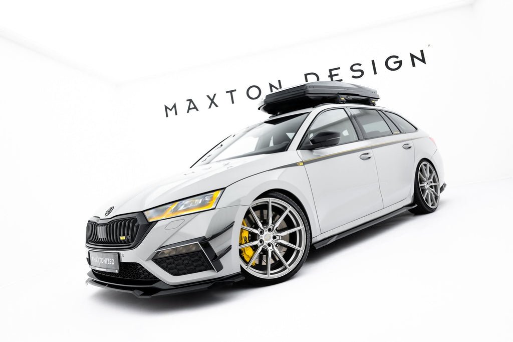 Difusores de taloneras V.3 para Skoda Octavia RS Liftback / Combi Mk4 Facelift
