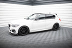Difusores de taloneras V.4 + flaps para BMW 1 M-Pack / M140i F20 Facelift