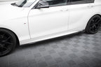 Difusores de taloneras V.4 + flaps para BMW 1 M-Pack / M140i F20 Facelift