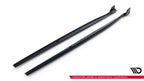 Difusores de taloneras V.4 + flaps para BMW 1 M-Pack / M140i F20 Facelift