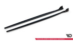 Difusores de taloneras V.4 + flaps para BMW 1 M-Pack / M140i F20 Facelift