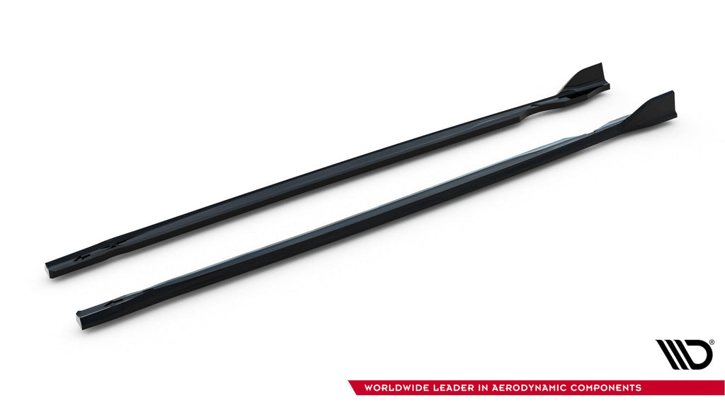 Difusores de taloneras V.4 para Volkswagen Golf R Hatchback Mk8 / Mk8 Facelift