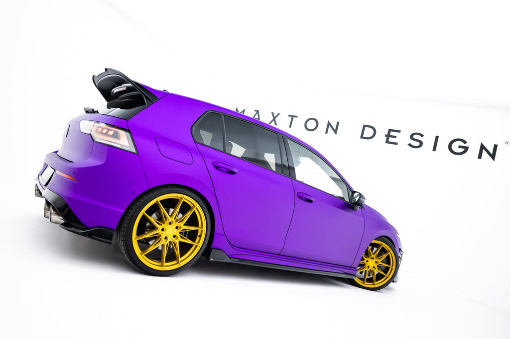 Difusores de taloneras V.4 para Volkswagen Golf R Hatchback Mk8 / Mk8 Facelift