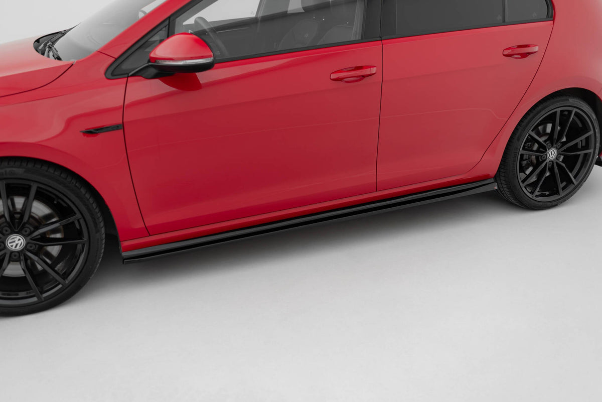 Difusores de taloneras V.4 para Volkswagen Golf R / R-Line Mk7 Facelift