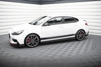 Difusores de taloneras V.5 + flaps para Hyundai I30 N / N-Line Hatchback / Fastback Mk3 / Mk3 Facelift