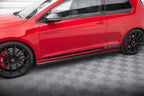 Difusores de taloneras para Volkswagen Golf GTI Clubsport Mk7