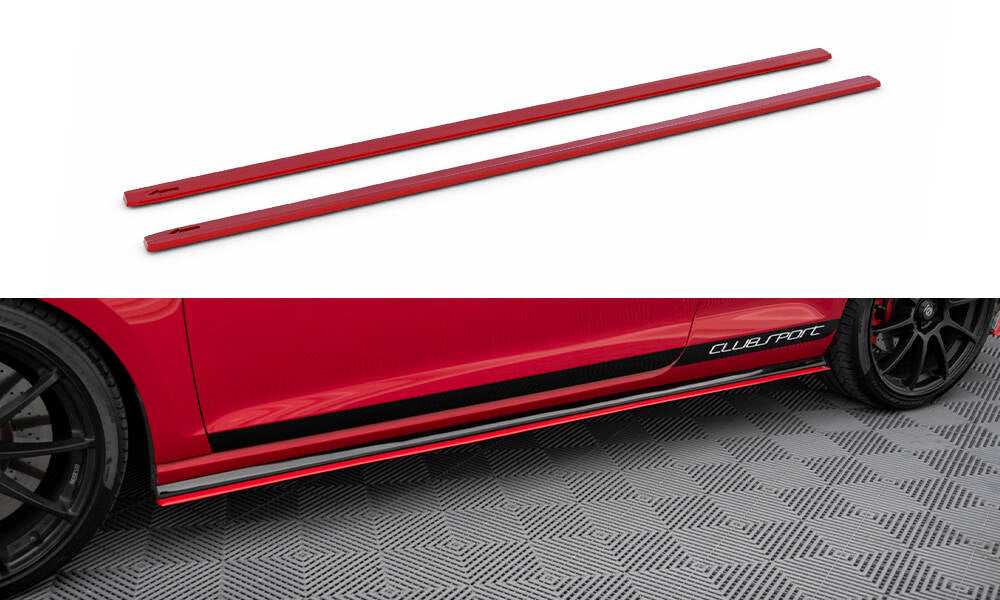 Difusores de taloneras para Volkswagen Golf GTI Clubsport Mk7