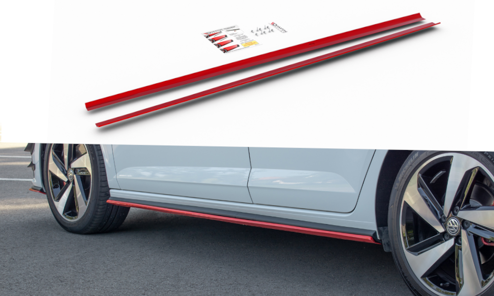 Difusores de taloneras para Volkswagen Polo GTI / R-line Mk6