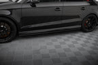 Difusores de taloneras Street Pro para Audi RS3 Sedan 8V Facelift