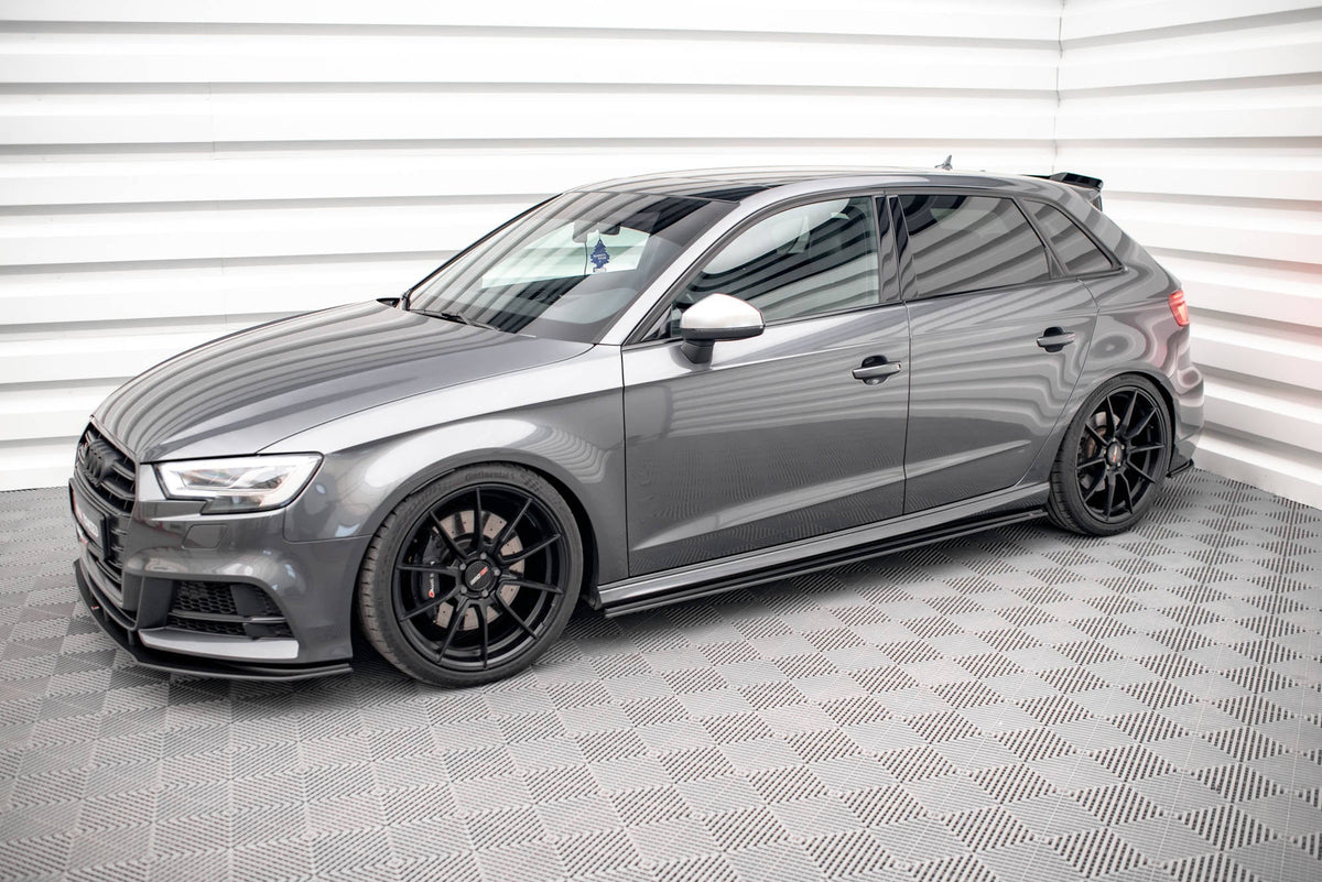 Difusores de taloneras Street Pro para Audi S3 / A3 S-Line Sportback 8V Facelift