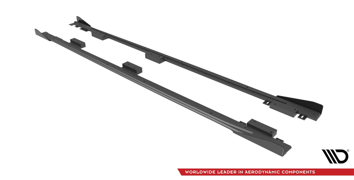 Difusores de taloneras Street Pro + flaps para Audi A3 8Y