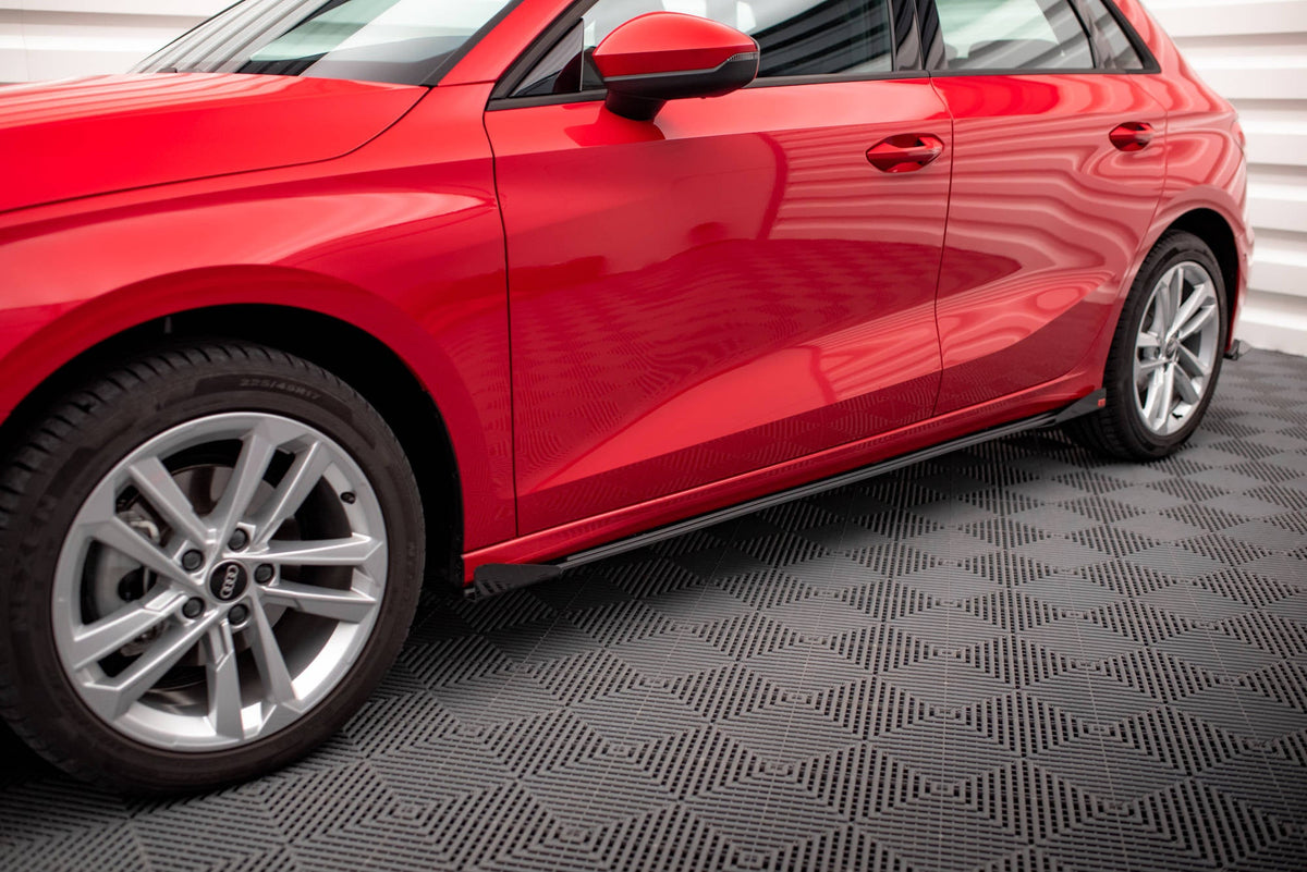 Difusores de taloneras Street Pro + flaps para Audi A3 8Y