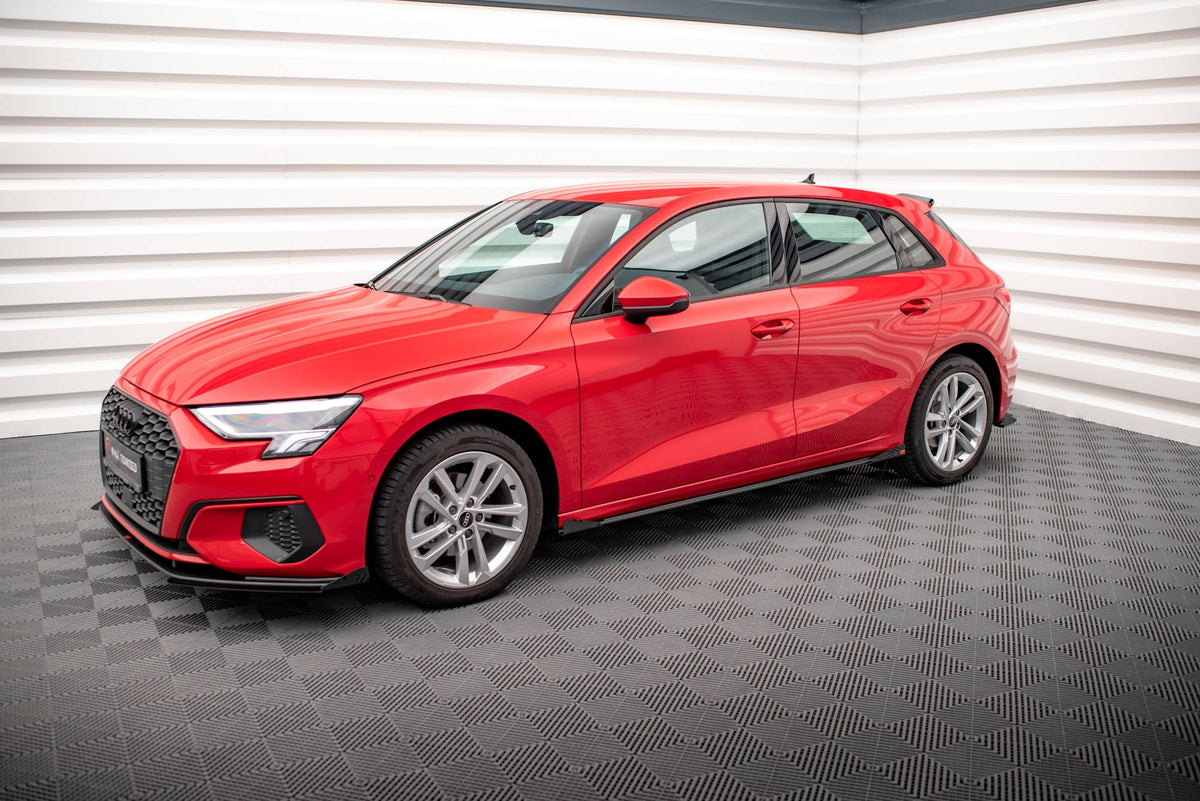 Difusores de taloneras Street Pro + flaps para Audi A3 8Y