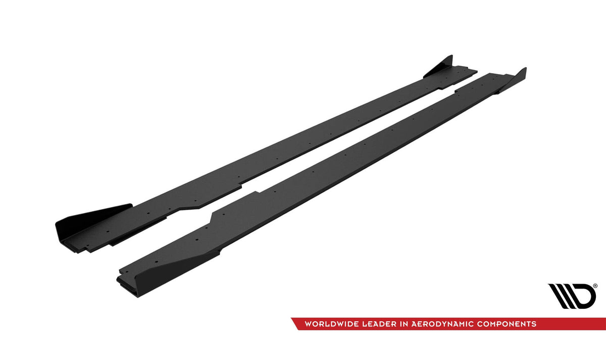 Difusores de taloneras Street Pro + flaps para Audi A5 / A5 S-Line / S5 Coupe / Cabrio 8T / 8T Facelift