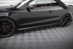 Difusores de taloneras Street Pro + flaps para Audi A5 / A5 S-Line / S5 Coupe / Cabrio 8T / 8T Facelift