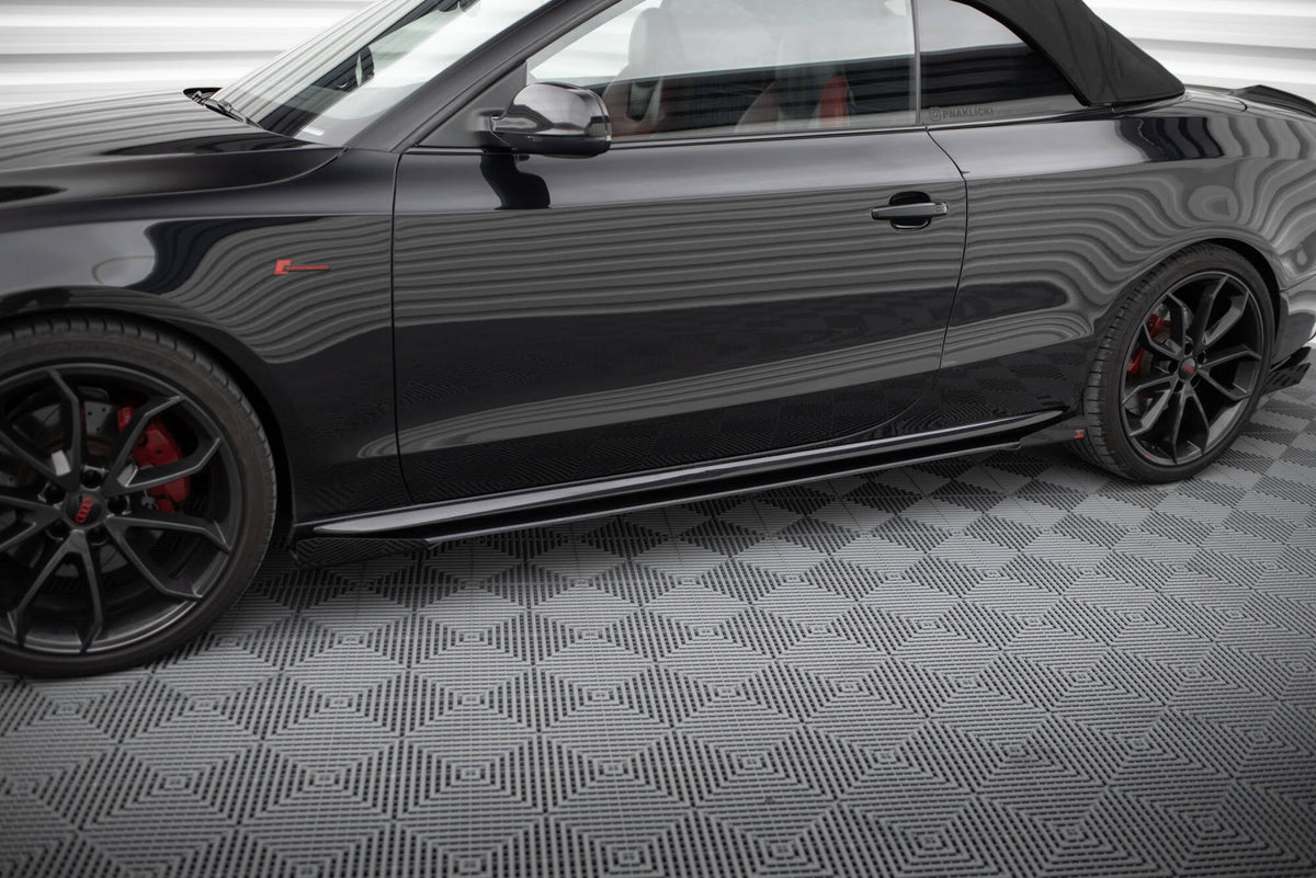 Difusores de taloneras Street Pro + flaps para Audi A5 / A5 S-Line / S5 Coupe / Cabrio 8T / 8T Facelift