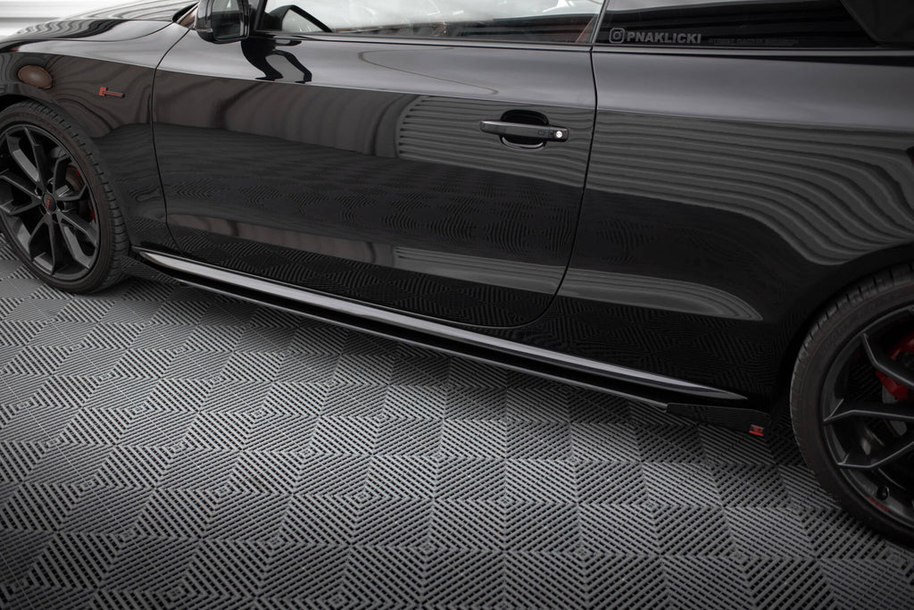 Difusores de taloneras Street Pro + flaps para Audi A5 / A5 S-Line / S5 Coupe / Cabrio 8T / 8T Facelift