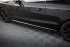 Difusores de taloneras Street Pro + flaps para Audi A5 / A5 S-Line / S5 Coupe / Cabrio 8T / 8T Facelift