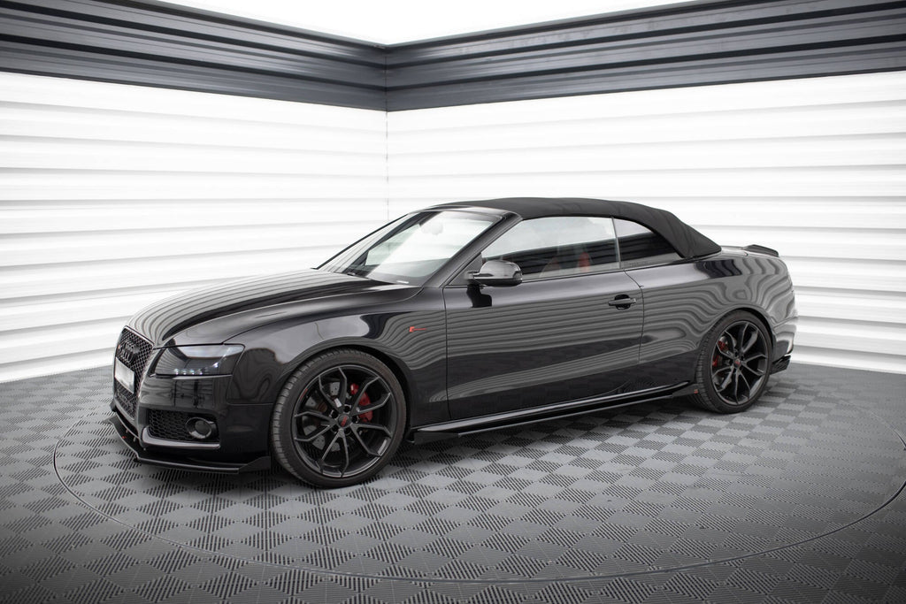 Difusores de taloneras Street Pro + flaps para Audi A5 / A5 S-Line / S5 Coupe / Cabrio 8T / 8T Facelift