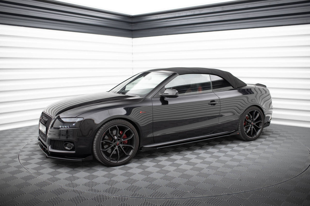 Difusores de taloneras Street Pro + flaps para Audi A5 / A5 S-Line / S5 Coupe / Cabrio 8T / 8T Facelift